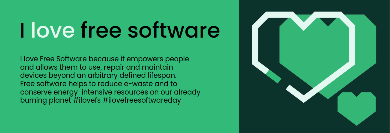 Featured image of post I love free Software