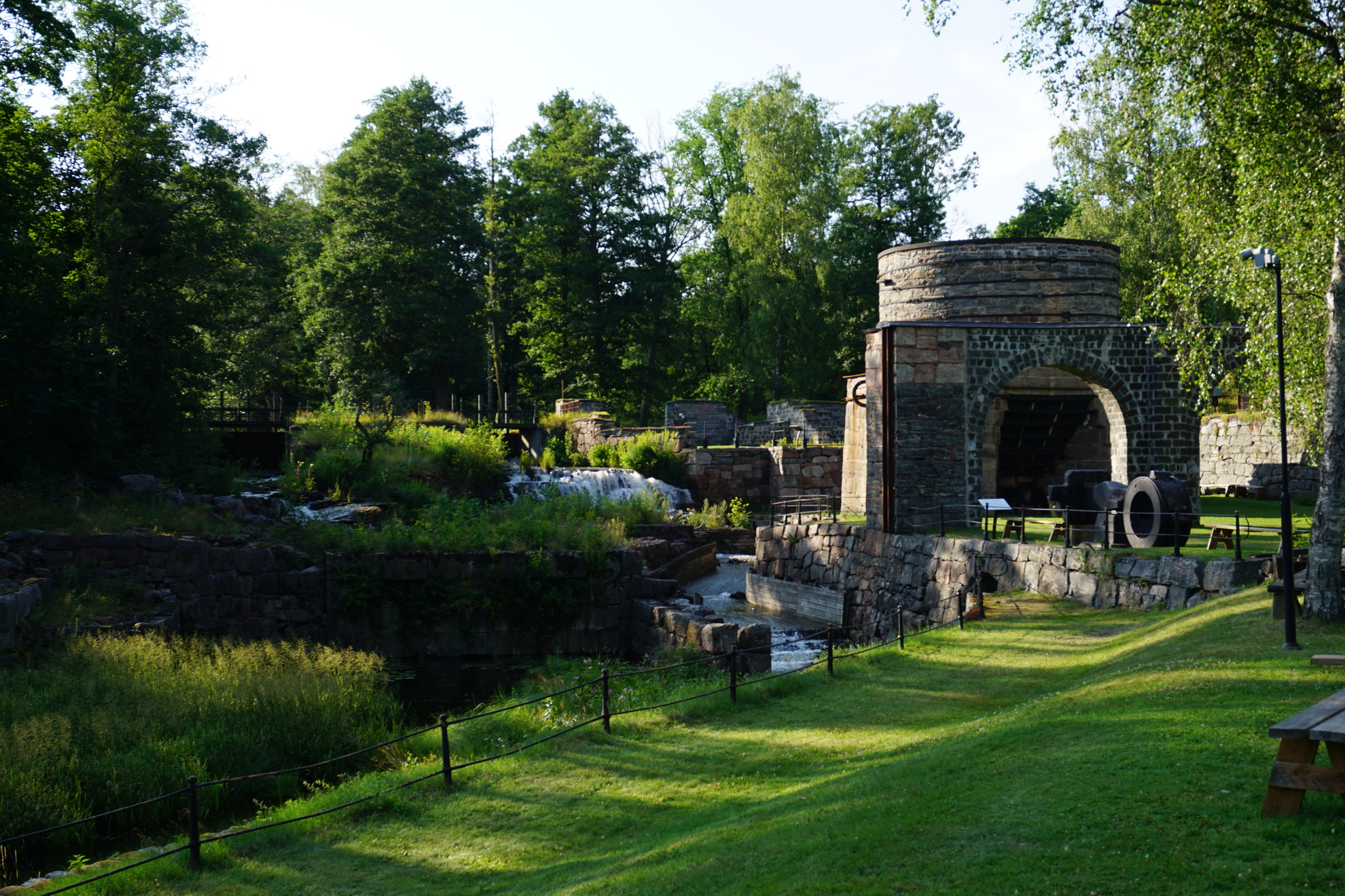 Old metal forge in Borgvik