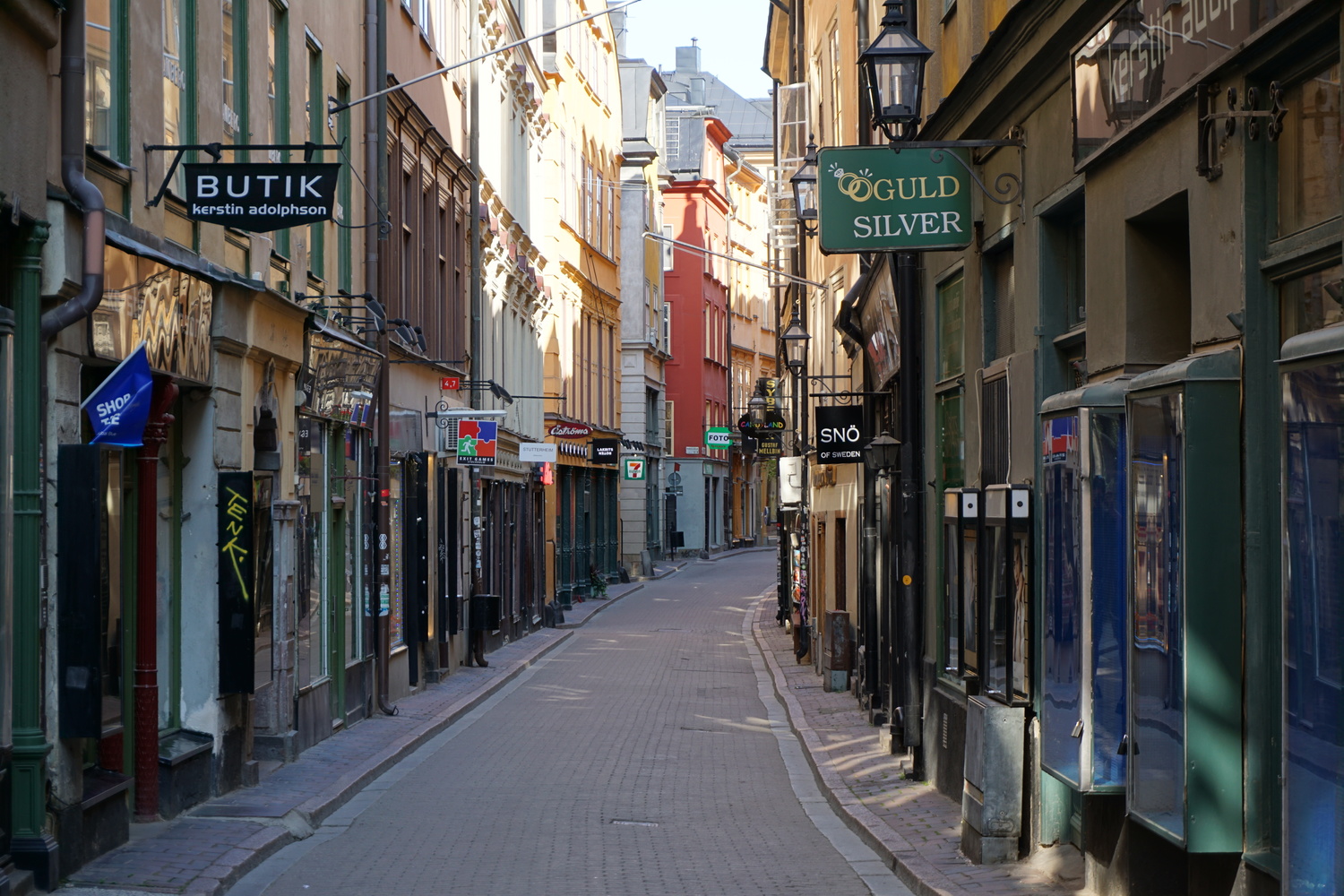 Almost empty old town