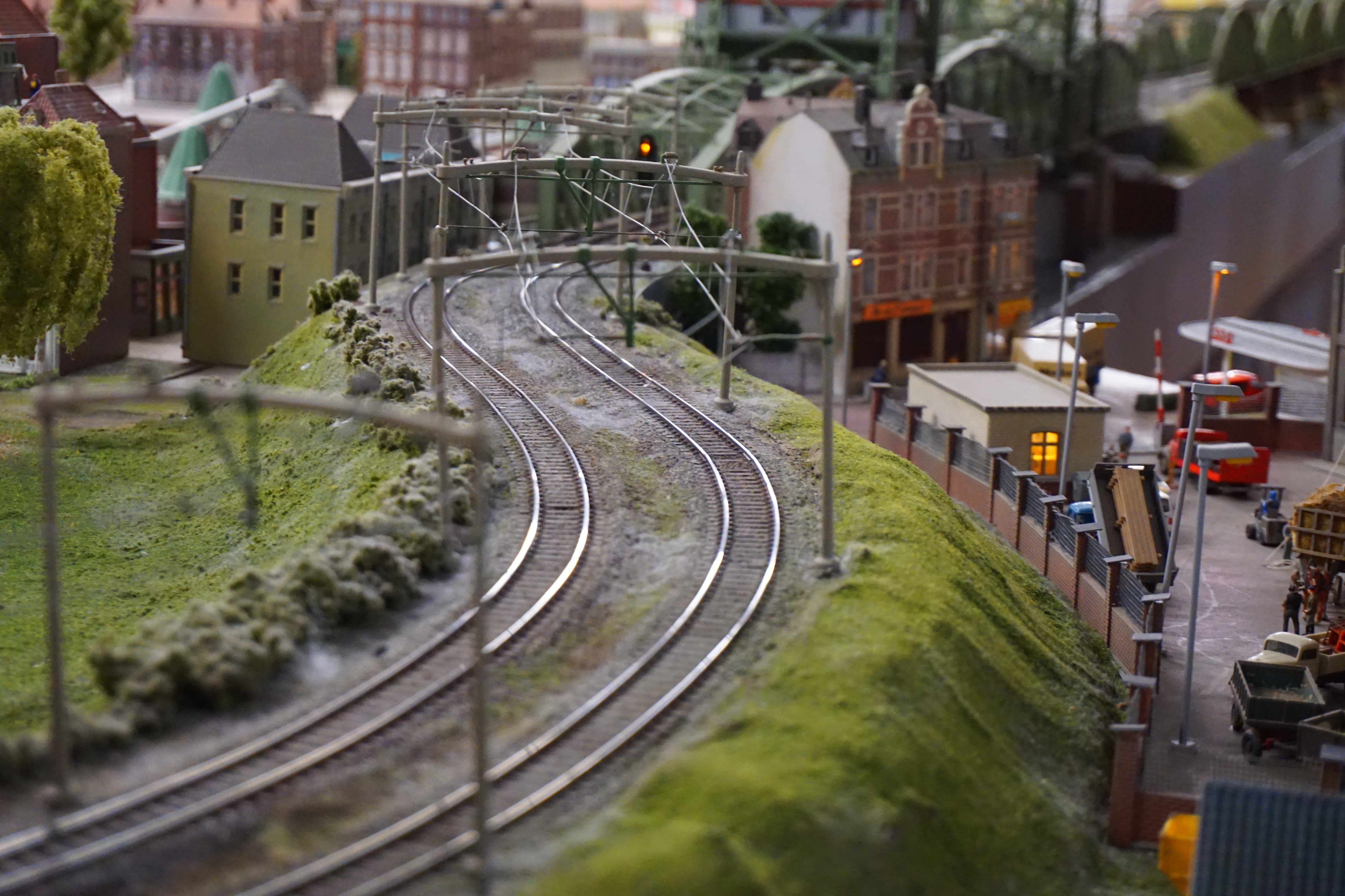 Railroad tracks