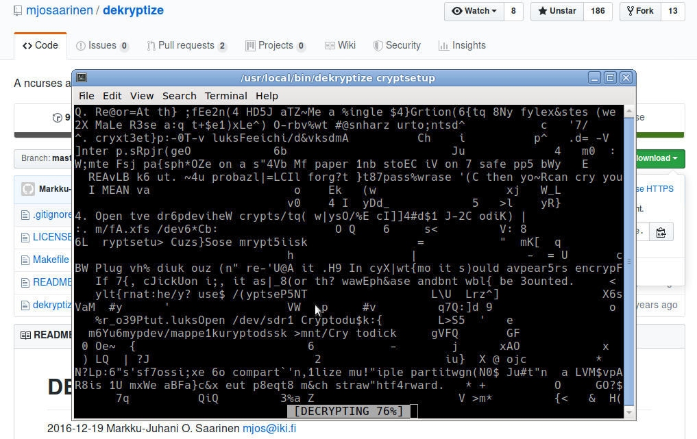 Featured image of post Linux: Encrypt external HDD/USB Stick